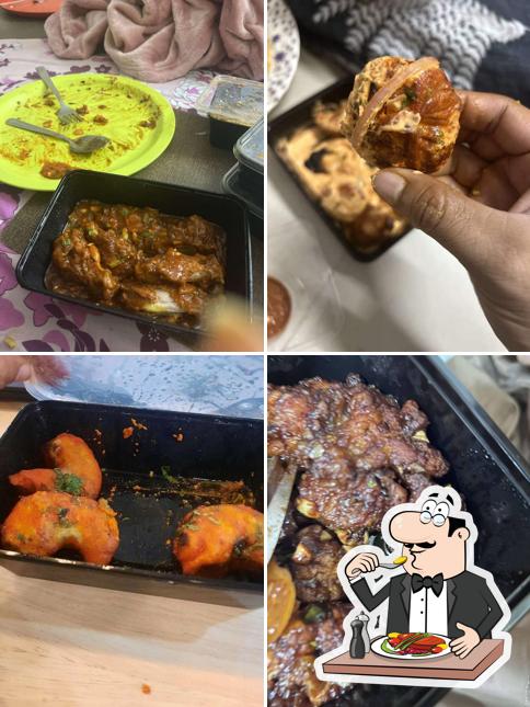 Food at HOMMSCloud kitchen