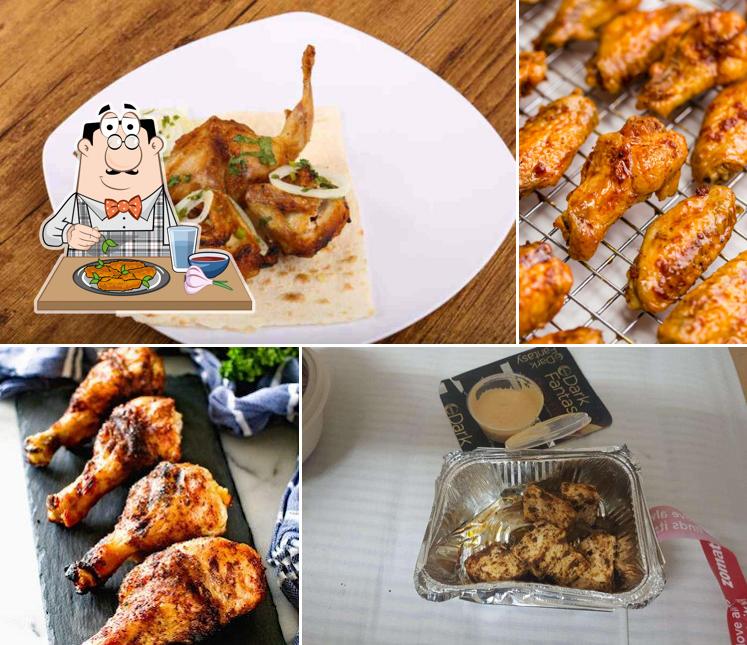 Chicken wings at Bike Barbeque ( BBQ RIDE ) @ ECR Food Street, Injambakkam