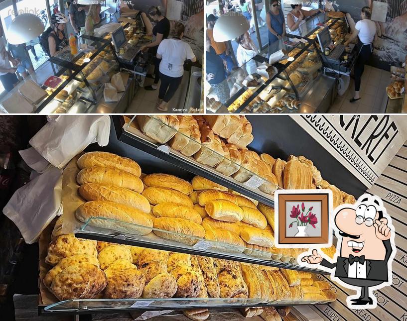 Dai un’occhiata alla foto che mostra la interni e cibo di Pekara