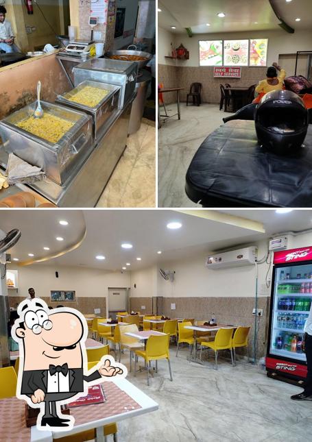 The interior of Rohit chat ( Fine Dine Restaurant)