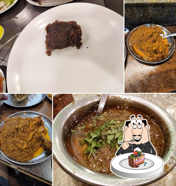 Chocolate cake at Dastarkhwan Tulsi Theatre