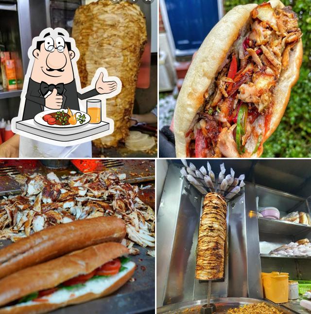 Pulled pork sandwich at AL ARAB SHAWARMA