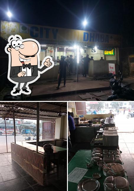The exterior of City in Dhaba