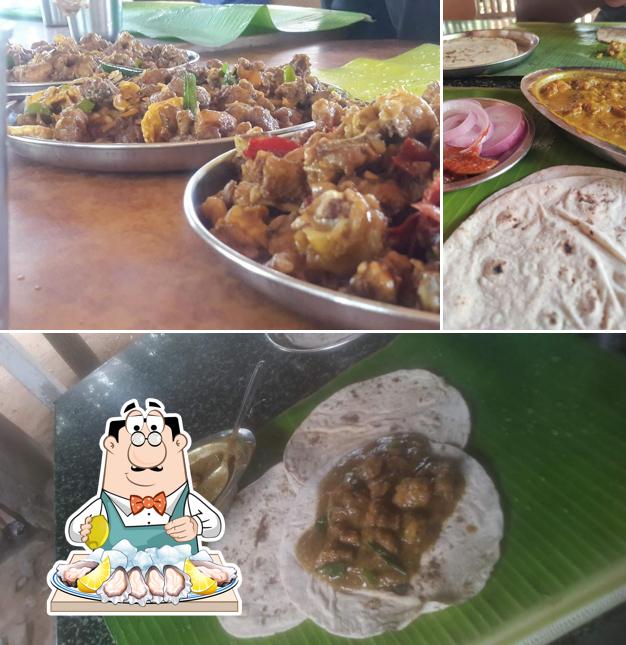 Oysters at Imayam Punjabi Hotel