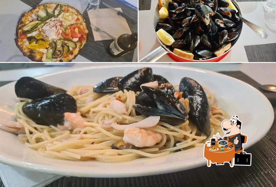 Cozze al Ristorante Camping pineta