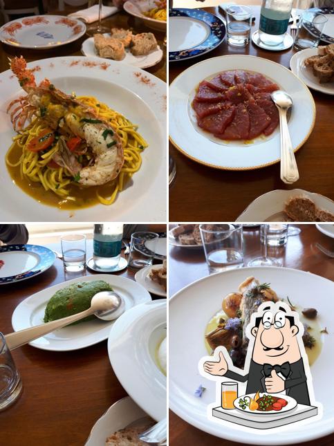 Platti al Ristorante Lanterna Blu