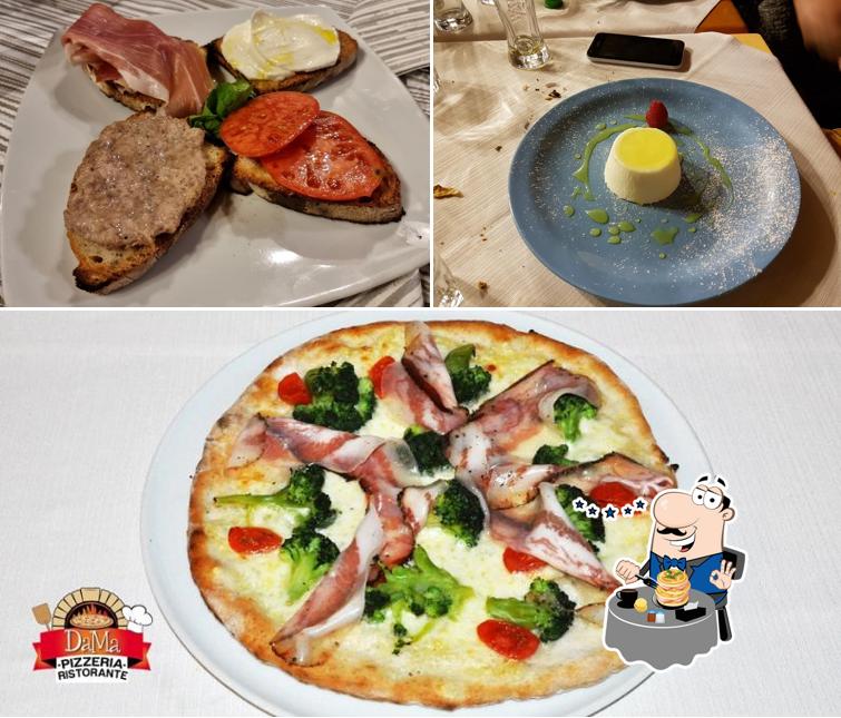Cibo al Pizzeria DAMA