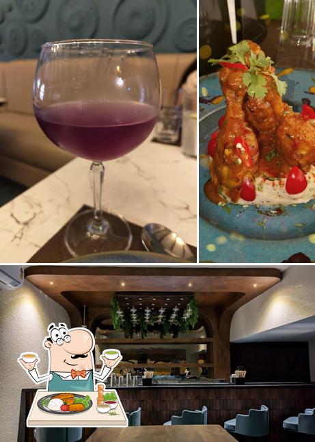 Check out the picture depicting food and interior at The Arch Kitchen & Bar