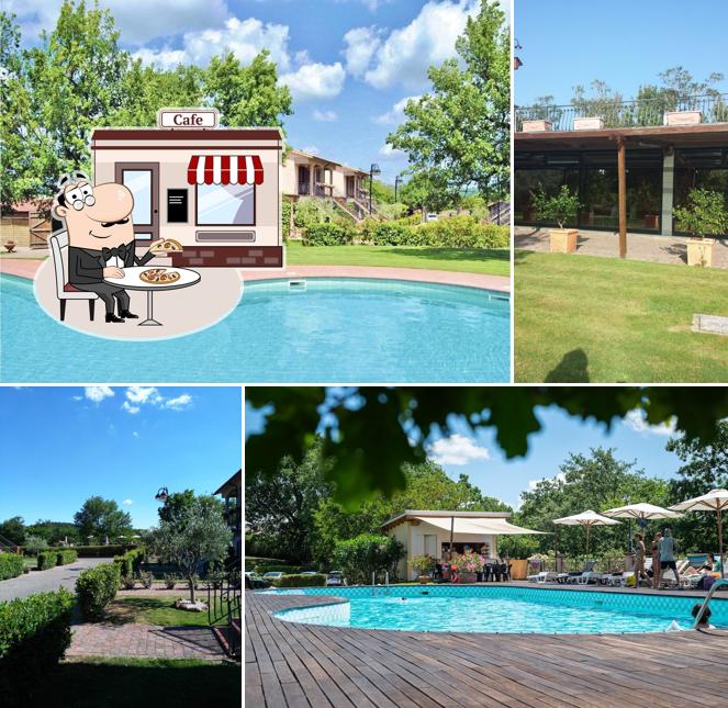 L'area esterna è una caratteristica importante di Villaggio le Querce