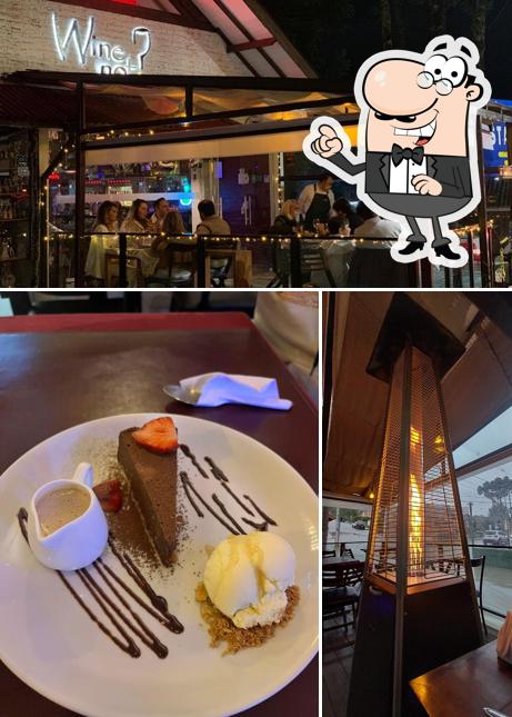 O interior do Wine Not? Wine Bar -BISTRÔ Restaurante Monte Verde -MG