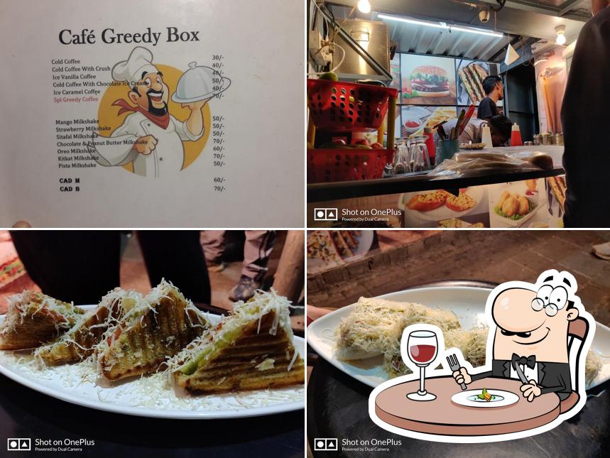 Meals at Cafe Greedy box on wheels