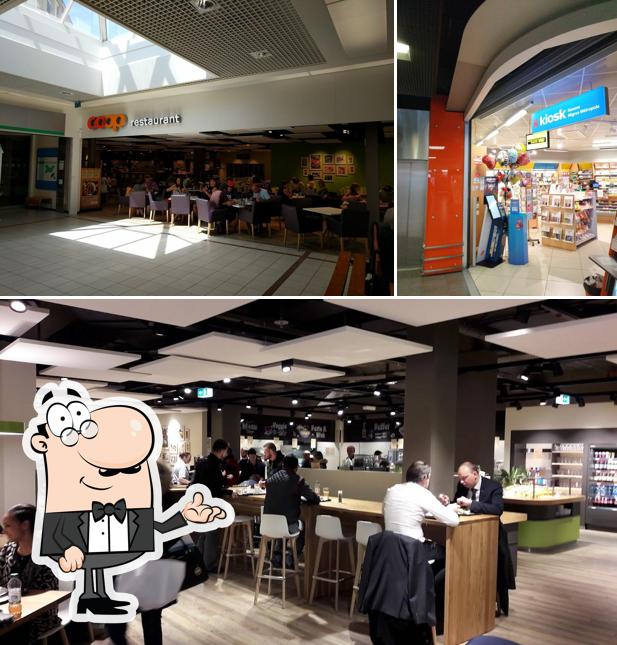 Gli interni di Coop Restaurant Ecublens