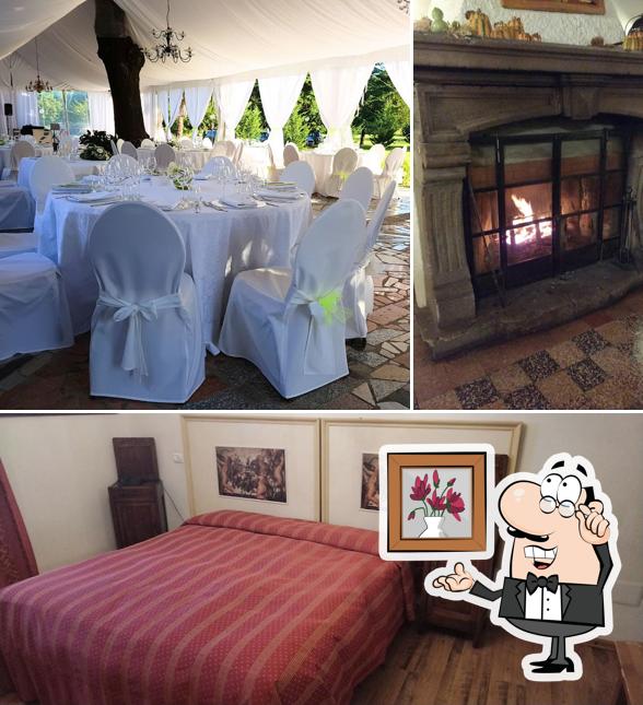 Gli interni di Hotel Ristorante Julia Villa Maggi Ponti