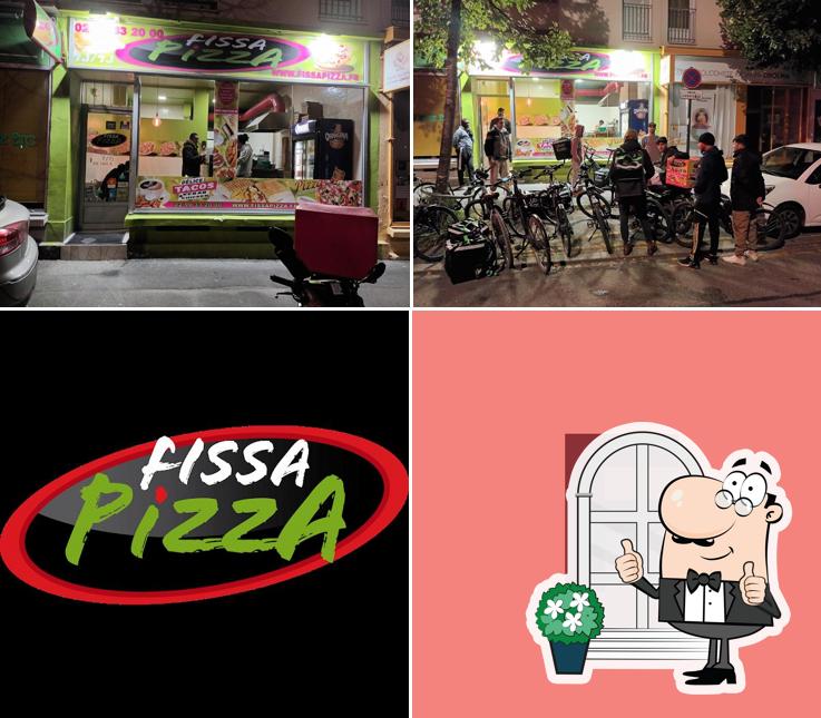 L'extérieur de Fissa Pizza