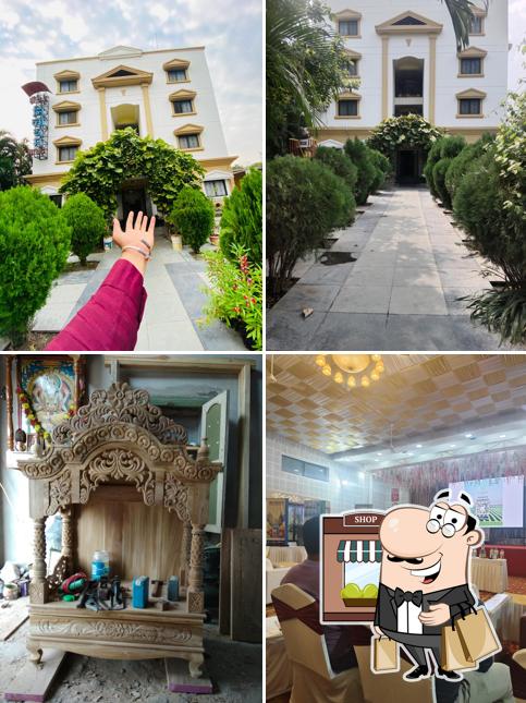 The exterior of Hotel Neelayam Garden