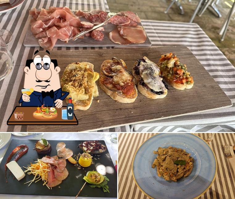 Bruschette al Ristorante Il Bacio