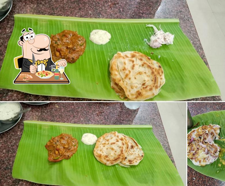 Food at Annapoorani Hotel