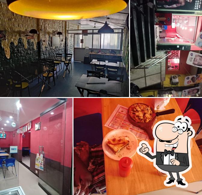 The interior of The Hot Spot Pizza