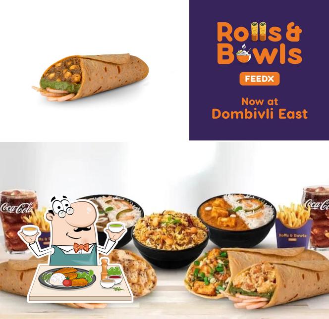 Food at Rolls and Bowls by FeedX