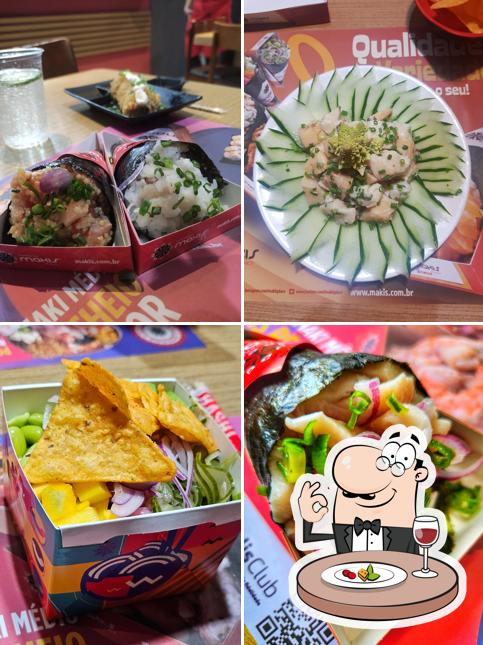 Platos en Temakeria Makis Place