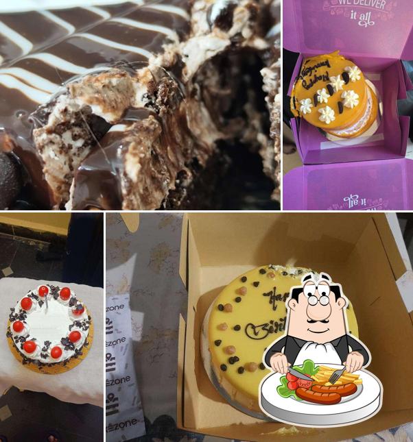 Food at CakeZone Patisserie