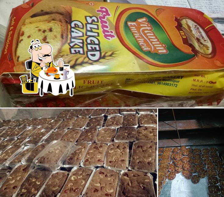 Meals at Krishna Bakery