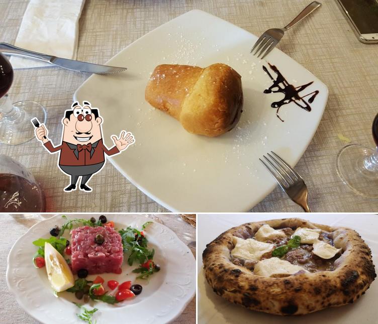 Platti al Pizzeria Simpathy