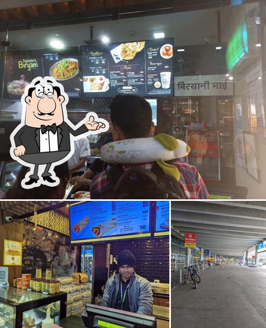 The photo of interior and exterior at Biryani Bhai