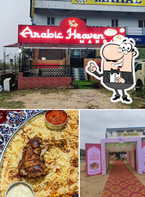 The exterior of Arabic Heaven Mandi