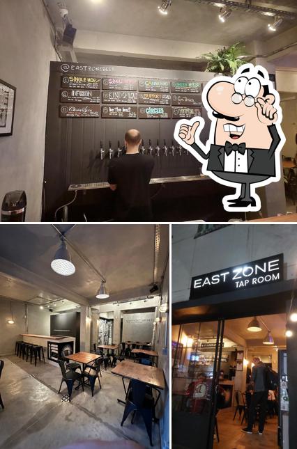 Veja imagens do interior do East Zone Tap Room