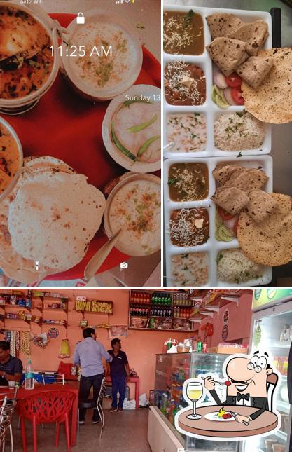 The photo of food and interior at Shri shyam restaurant and fast food corner