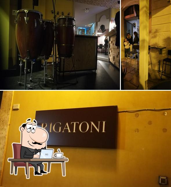 Gli interni di Rigatoni