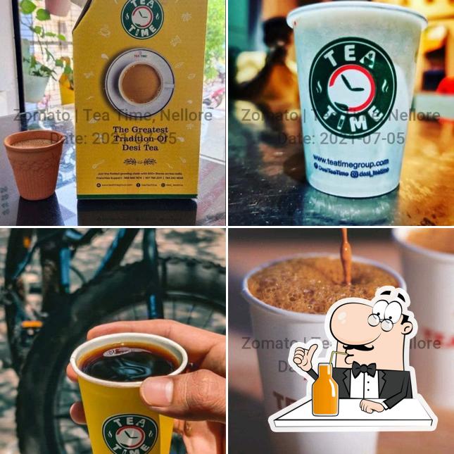Enjoy a drink at Tea Time