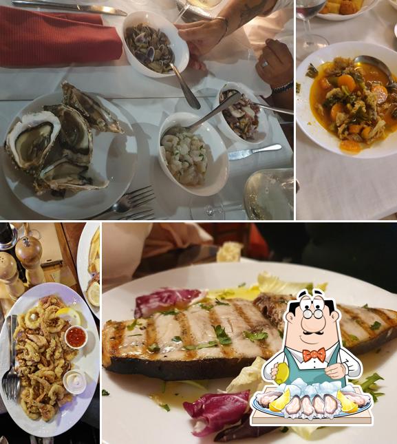 Ostriche al Trattoria Porto Nuovo