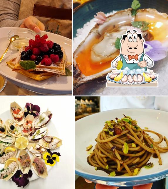 Ostriche al Trattoria di pesce "da Gambon" Rimini