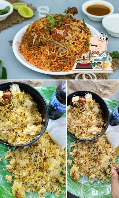 Fried rice at ayivs cloud kitchen / Andhra biryani house