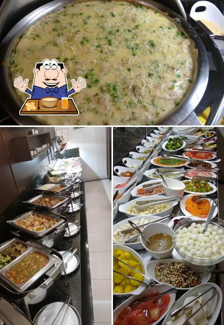 Sopa de moluscos em CasaBlanca Restaurante