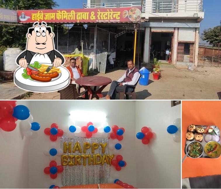 The photo of food and interior at Highway Jam Restaurant