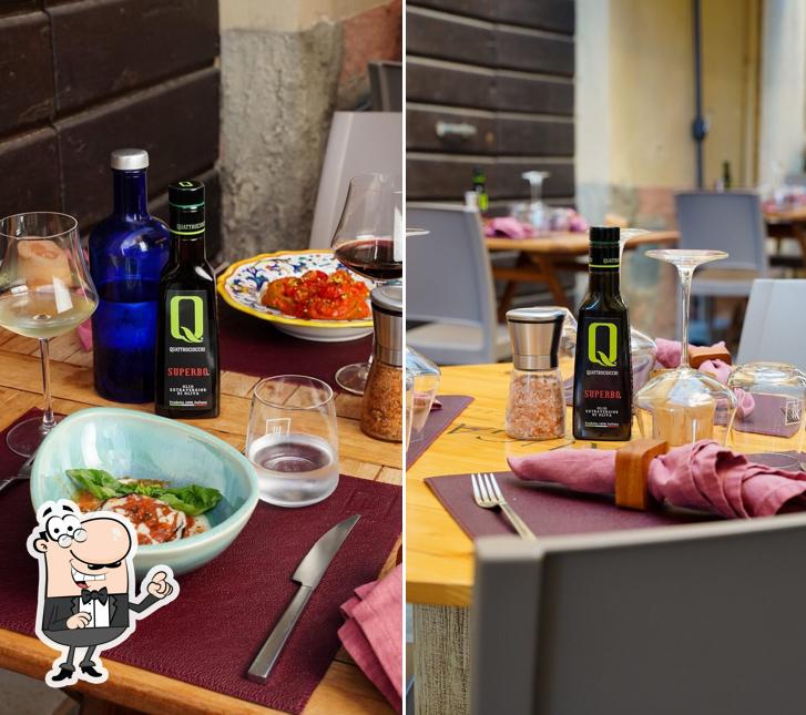 Gli interni di LA QUADRA