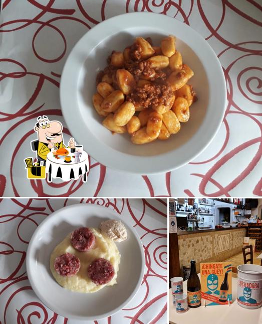 Questa è la foto che presenta la cibo e birra di Bar Cral