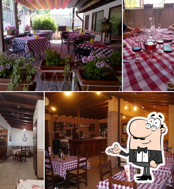 Gli interni di Trattoria Osteria Il Brigantino