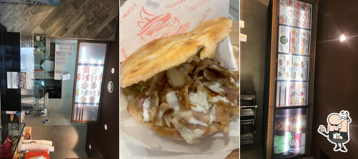 Gli interni di Istanbul Punto Kebap Pizza Hamburger