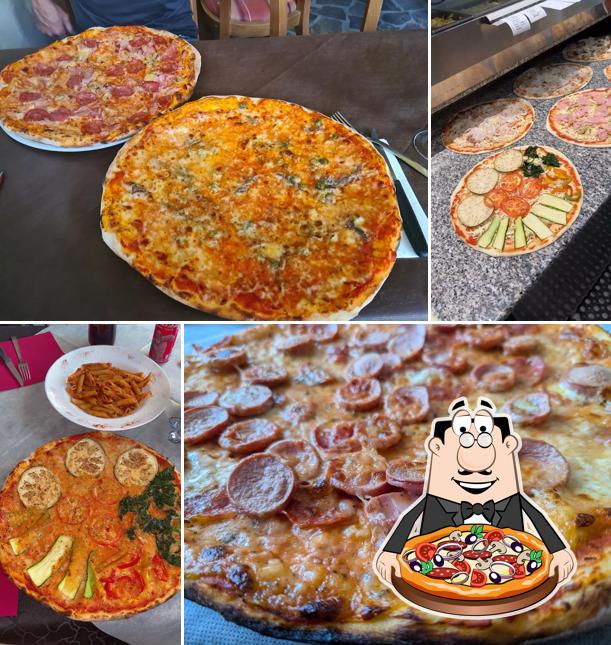 Scegli tra le svariate varianti di pizza