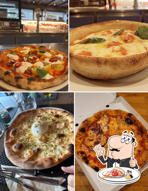 Scegli tra le svariate varianti di pizza