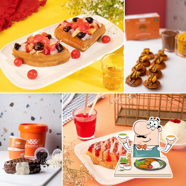 Food at The Waffle Co