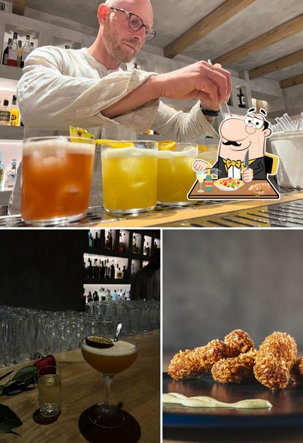 Dai un’occhiata alla immagine che raffigura la cibo e bevanda di Coquito - Cocteleria y Tapas