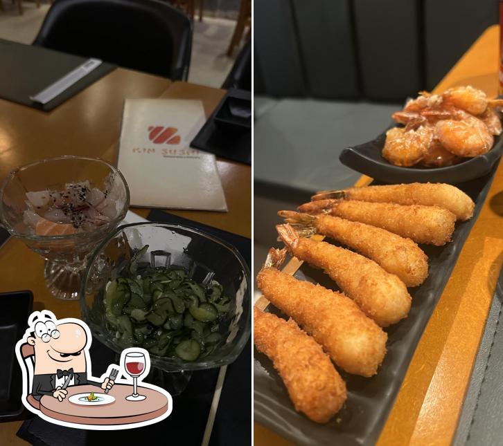 Comida em Kin Sushi Restaurante