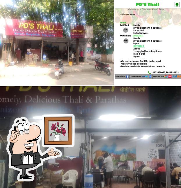 The interior of PDS Thali by KAIZEN HOSPITALITY