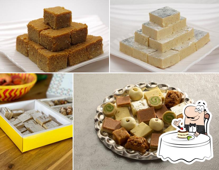 G Pulla Reddy Sweets serves a range of desserts
