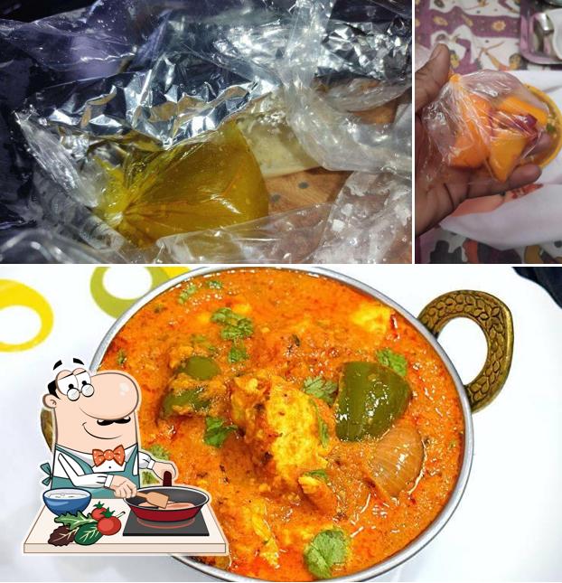 Chicken curry at Upadhya Restaurant